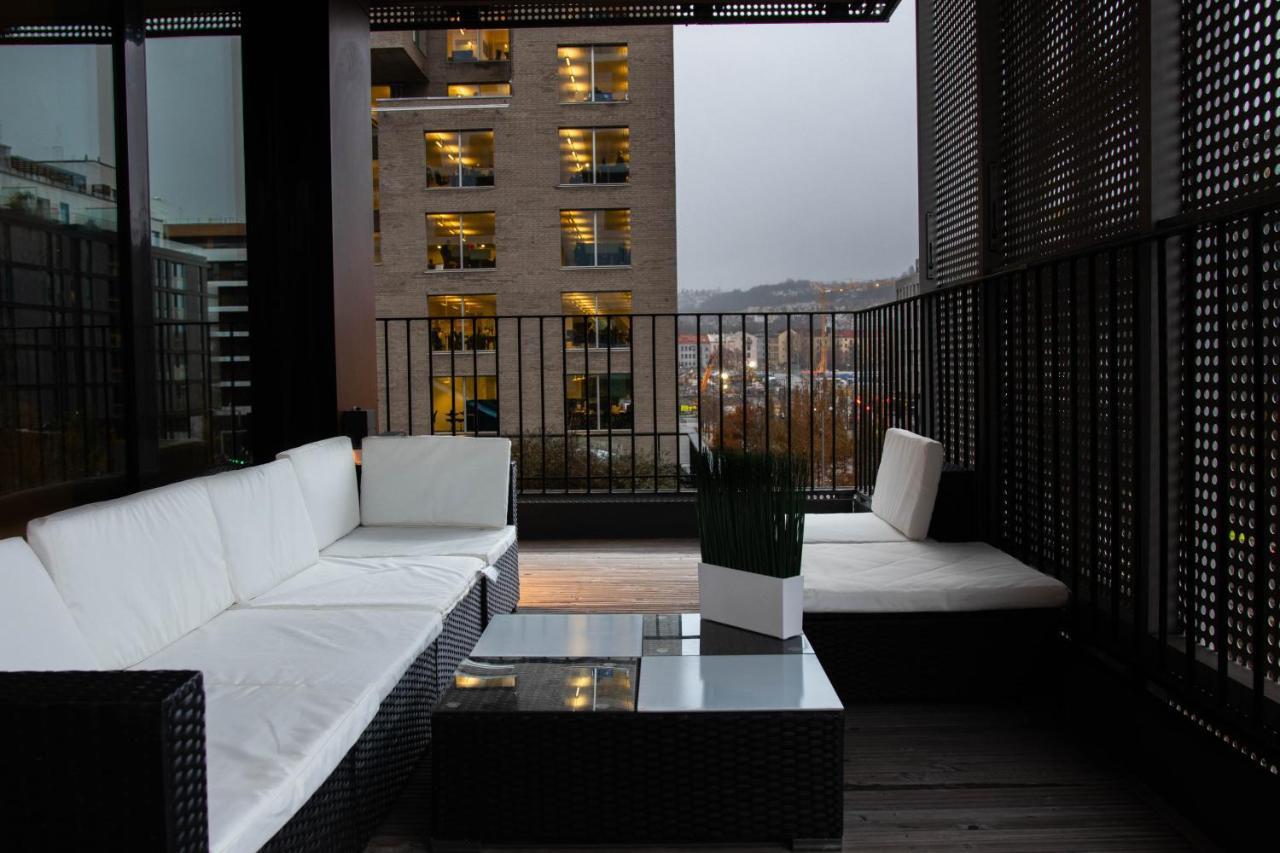 Spacious Modern 3Br Apartment At Central Oslo Barcode Экстерьер фото