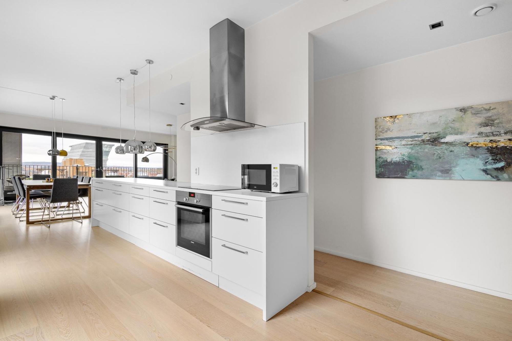 Spacious Modern 3Br Apartment At Central Oslo Barcode Экстерьер фото