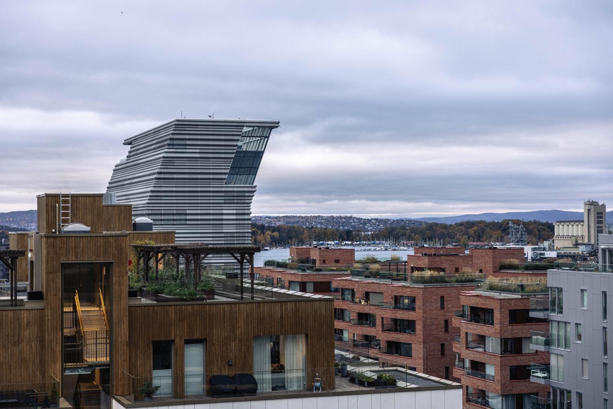 Spacious Modern 3Br Apartment At Central Oslo Barcode Экстерьер фото