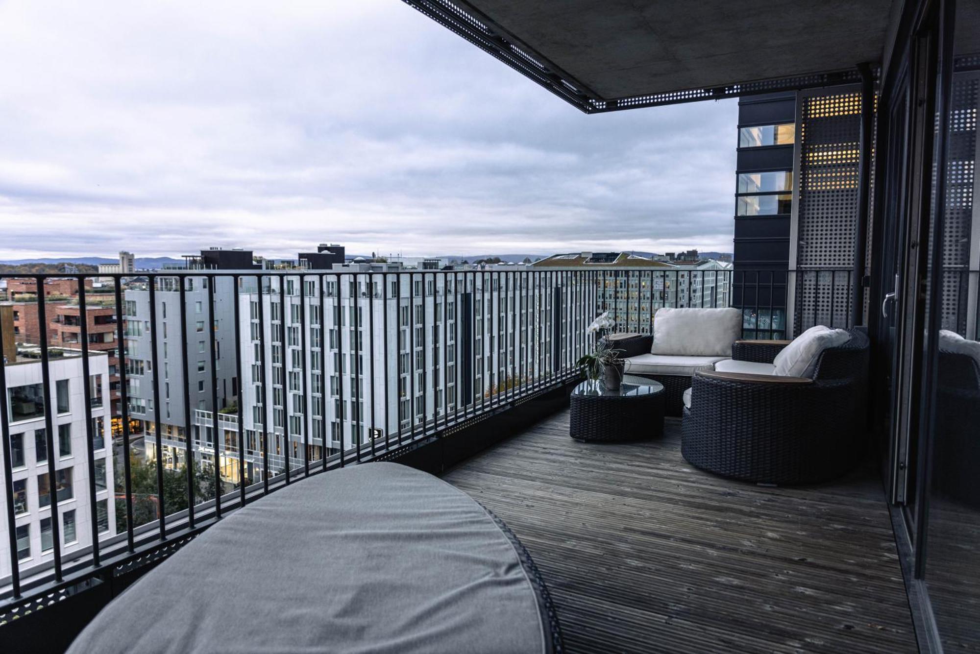 Spacious Modern 3Br Apartment At Central Oslo Barcode Экстерьер фото