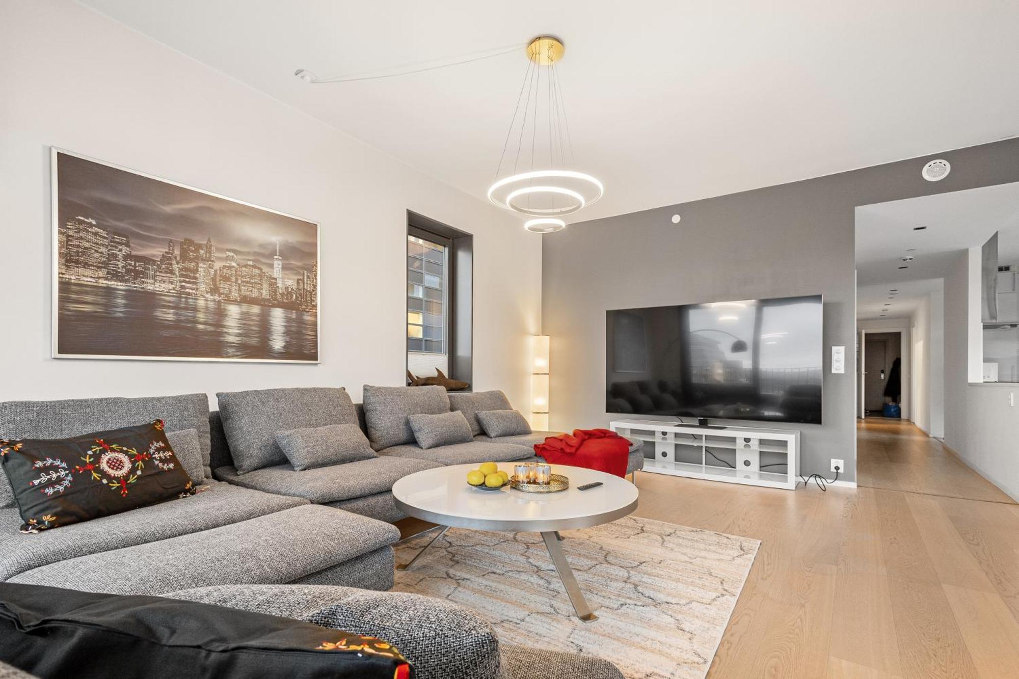 Spacious Modern 3Br Apartment At Central Oslo Barcode Экстерьер фото