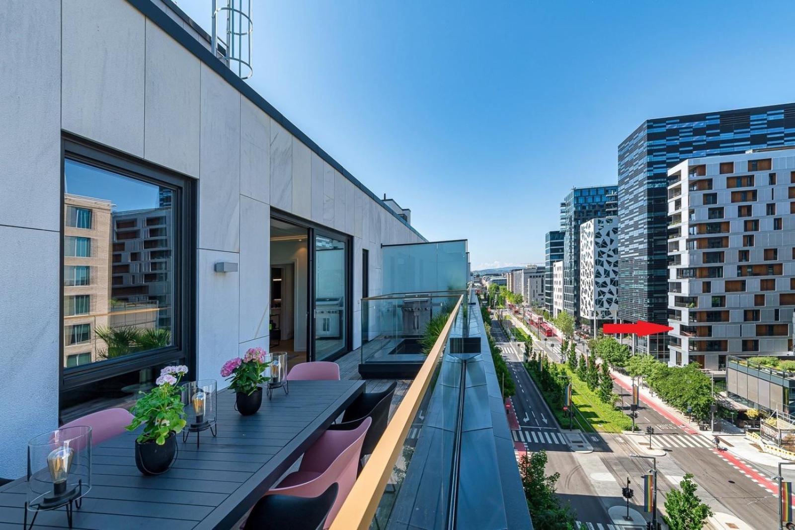 Spacious Modern 3Br Apartment At Central Oslo Barcode Экстерьер фото